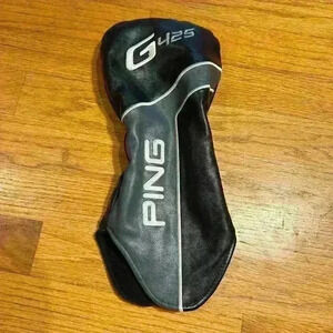 Ping G425 golf Driver Head Cover Black White Driver